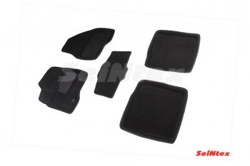 Комплект ковриков в салон 3D с текстильным покрытием Seintex Ford Explorer U502 дорестайлинг (2010-2016)