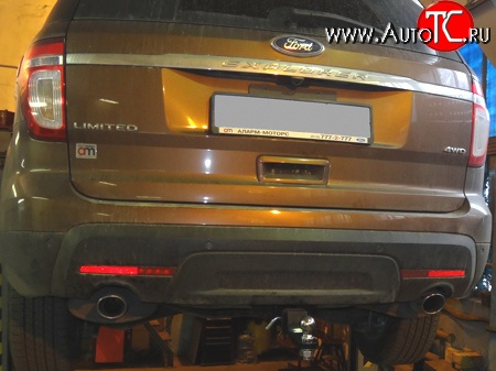29 599 р. Фаркоп NovLine Ford Explorer U502 дорестайлинг (2010-2016)  с доставкой в г. Керчь