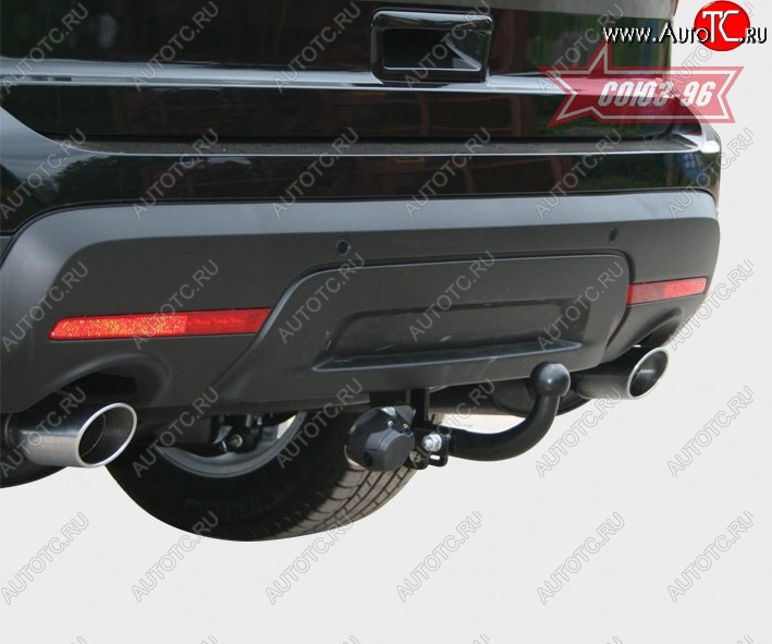 10 574 р. Фаркоп Souz-96 Ford Explorer U502 дорестайлинг (2010-2016)  с доставкой в г. Керчь