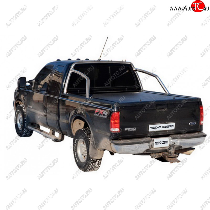 39 999 р. Защитная дуга багажника ТехноСфера (Техно Сфера) (Ø63,5 мм)  Ford F-250 (1998-2007) (Нержавейка)  с доставкой в г. Керчь