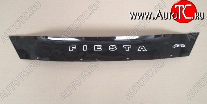 999 р. Дефлектор капота Russtal (короткий) Ford Fiesta 6 хэтчбэк 5 дв. рестайлинг (2012-2019)  с доставкой в г. Керчь