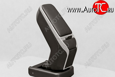 7 449 р. Подлокотник Armster 2 SILVER (+USBAUX) Ford Fiesta B479 хэтчбэк 5 дв. (2017-2022)  с доставкой в г. Керчь