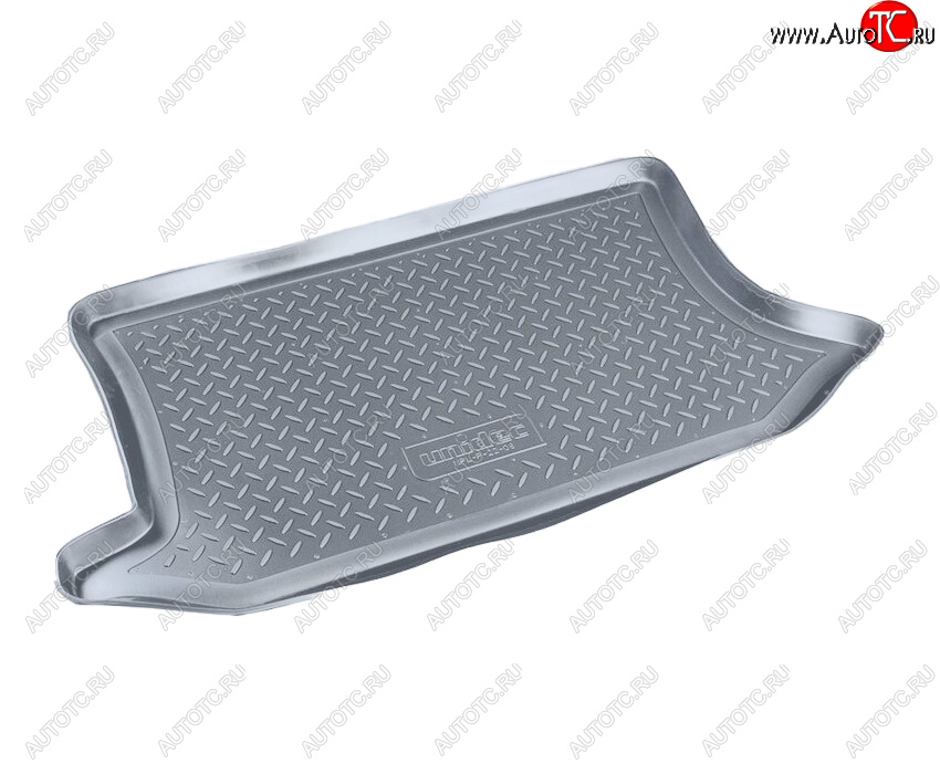 1 769 р. Коврик багажника Norplast Unidec  Ford Fiesta  5 (2001-2008) хэтчбэк 5 дв. дорестайлинг, хэтчбэк 5 дв. рестайлинг (Цвет: серый)  с доставкой в г. Керчь