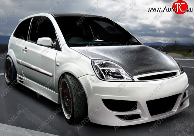 28 999 р. Передний бампер Rieger Ford Fiesta 5 хэтчбэк 5 дв. дорестайлинг (2001-2005)  с доставкой в г. Керчь