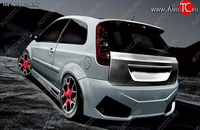 28 999 р. Задний бампер Golardo Ford Fiesta 5 хэтчбэк 5 дв. рестайлинг (2005-2008)  с доставкой в г. Керчь