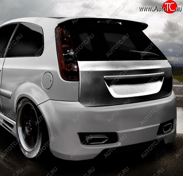 28 999 р. Задний бампер Rieger Ford Fiesta 5 хэтчбэк 5 дв. рестайлинг (2005-2008)  с доставкой в г. Керчь