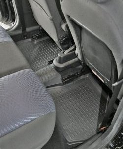 5 199 р. Коврики в салон Element 4 шт. (полиуретан) Ford Fiesta 5 хэтчбэк 5 дв. рестайлинг (2005-2008)  с доставкой в г. Керчь. Увеличить фотографию 2