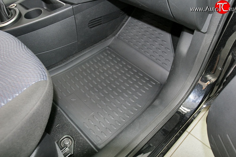 5 199 р. Коврики в салон Element 4 шт. (полиуретан) Ford Fiesta 5 хэтчбэк 5 дв. рестайлинг (2005-2008)  с доставкой в г. Керчь