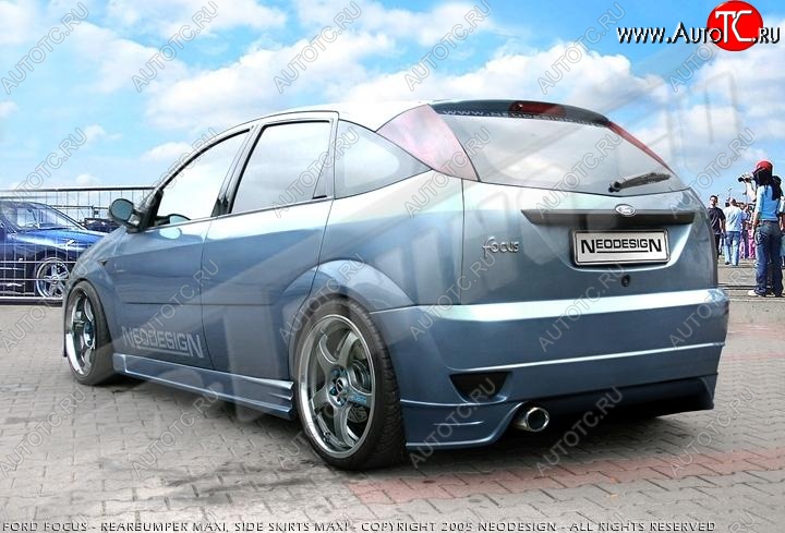 28 999 р. Задний бампер NEO Ford Focus 1 хэтчбэк 3 дв. дорестайлинг (1998-2002)  с доставкой в г. Керчь