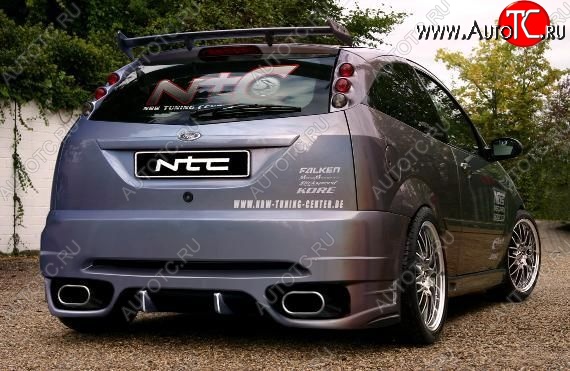 28 999 р. Задний бампер NTC Ford Focus 1 хэтчбэк 3 дв. дорестайлинг (1998-2002)  с доставкой в г. Керчь