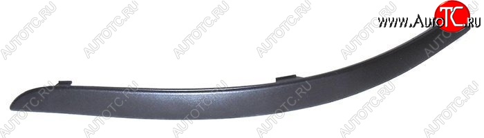 235 р. Левый молдинг на передний бампер SAT  Ford Focus  1 (2001-2005) седан рестайлинг, универсал рестайлинг, хэтчбэк 3 дв. рестайлинг, хэтчбэк 5 дв. рестайлинг (Неокрашенная)  с доставкой в г. Керчь