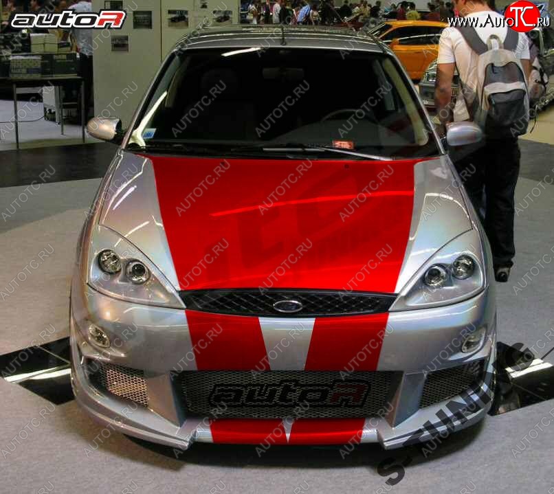 28 999 р. Передний бампер Auto-R Ford Focus 1 универсал рестайлинг (2001-2005)  с доставкой в г. Керчь