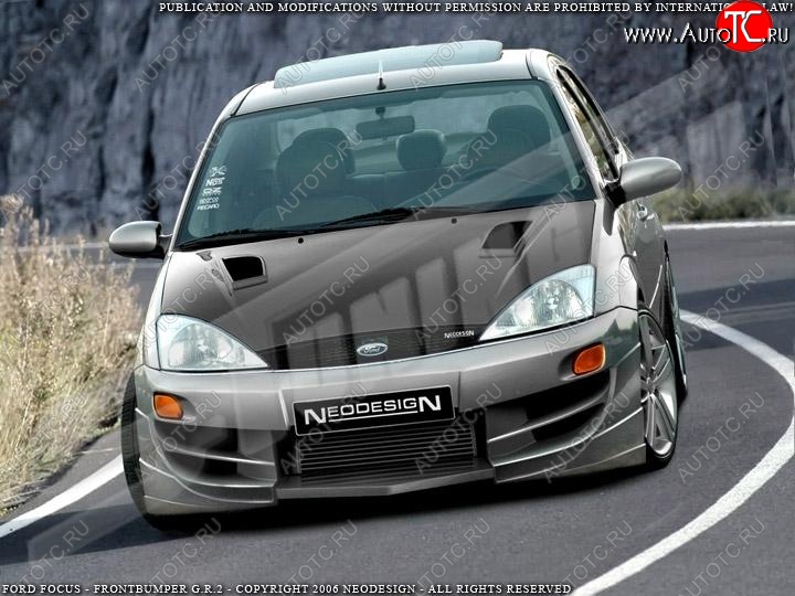 28 999 р. Передний бампер Neodesign Ford Focus 1 универсал рестайлинг (2001-2005)  с доставкой в г. Керчь