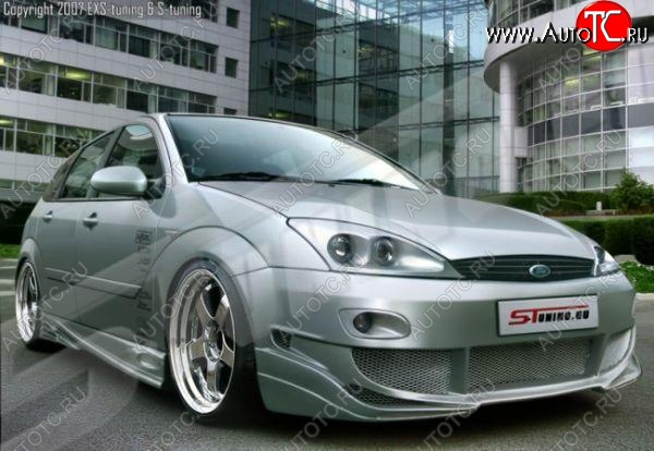 25 899 р. Передний бампер Rieger Ford Focus 1 седан дорестайлинг (1998-2002)  с доставкой в г. Керчь