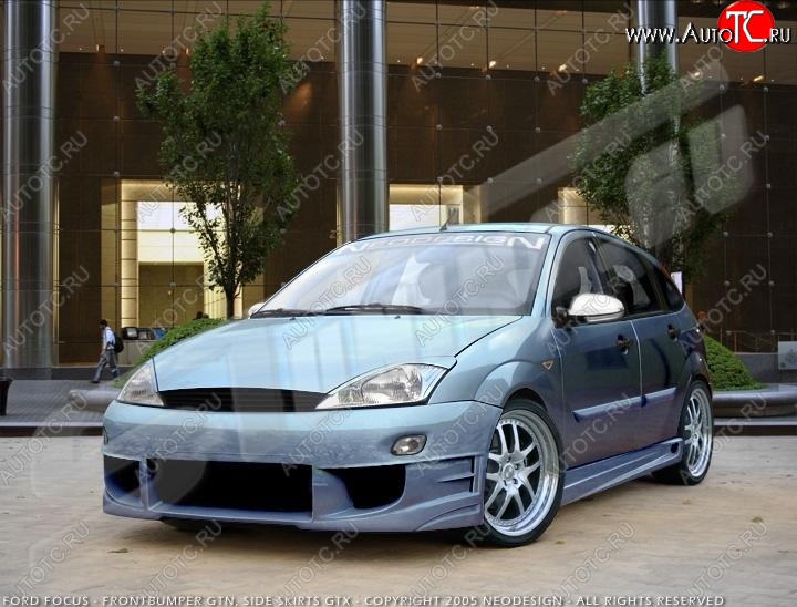 25 899 р. Передний бампер ST Ford Focus 1 универсал рестайлинг (2001-2005)  с доставкой в г. Керчь