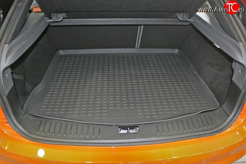 2 589 р. Коврик в багажник Element (полиуретан) Ford Focus 2 хэтчбэк 3 дв. дорестайлинг (2004-2007)  с доставкой в г. Керчь