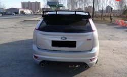 7 599 р. Накладка заднего бампера Loder 1899 Ford Focus 2 хэтчбэк 5 дв. рестайлинг (2007-2011) (Неокрашенная)  с доставкой в г. Керчь. Увеличить фотографию 4