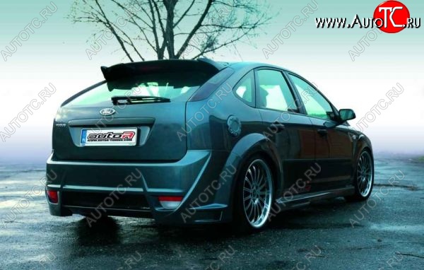 29 499 р. Задний бампер Auto-R Ford Focus 2 хэтчбэк 5 дв. дорестайлинг (2004-2008)  с доставкой в г. Керчь