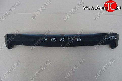 999 р. Дефлектор капота Russtal (короткий) Ford Focus 2 универсал рестайлинг (2007-2011)  с доставкой в г. Керчь