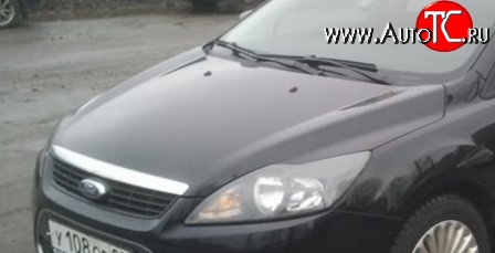24 999 р. Капот cтандартный SIMYI  Ford Focus 2 хэтчбэк 3 дв. рестайлинг (2007-2011) (неокрашенный)  с доставкой в г. Керчь