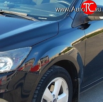 5 699 р. Переднее левое крыло Стандартное Ford Focus 2 седан рестайлинг (2007-2011) (Окрашенное)  с доставкой в г. Керчь