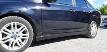 4 099 р. Пороги накладки Classic Sport Ford Focus 2 хэтчбэк 5 дв. рестайлинг (2007-2011) (Неокрашенные)  с доставкой в г. Керчь. Увеличить фотографию 4
