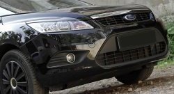 1 139 р. Реснички на фары RA Ford Focus 2 хэтчбэк 3 дв. рестайлинг (2007-2011) (Неокрашенные)  с доставкой в г. Керчь. Увеличить фотографию 3