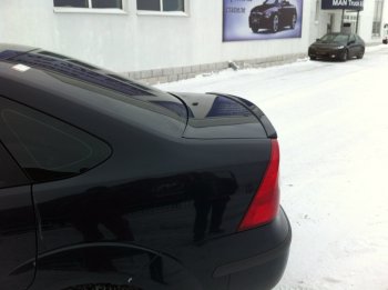 3 399 р. Лип спойлер АВТОКРАТ  Ford Focus  2 (2004-2011)  седан дорестайлинг, седан рестайлинг (Неокрашенный)  с доставкой в г. Керчь. Увеличить фотографию 3