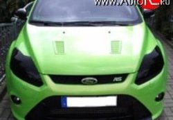 1 484 р. Темная защита передних фар NovLine Ford Focus 2 универсал рестайлинг (2007-2011)  с доставкой в г. Керчь. Увеличить фотографию 2