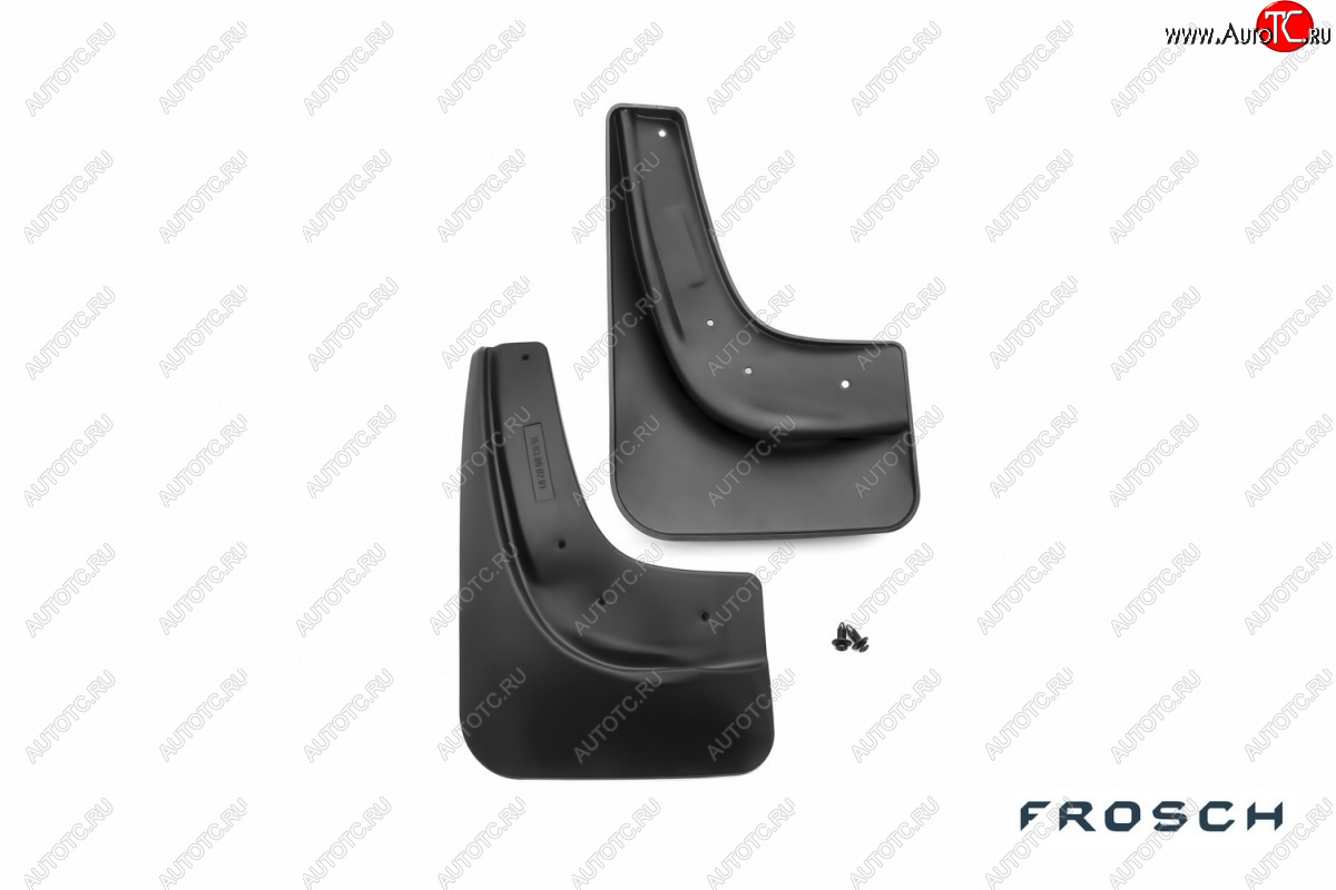 1 249 р. Задние брызговики NovLine 2 шт Ford Focus 2 хэтчбэк 5 дв. рестайлинг (2007-2011)  с доставкой в г. Керчь