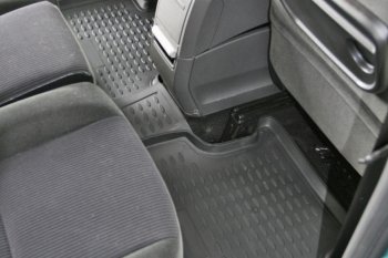2 199 р. Коврики в салон (полиуретан) Element Ford Focus 2 универсал рестайлинг (2007-2011)  с доставкой в г. Керчь. Увеличить фотографию 3