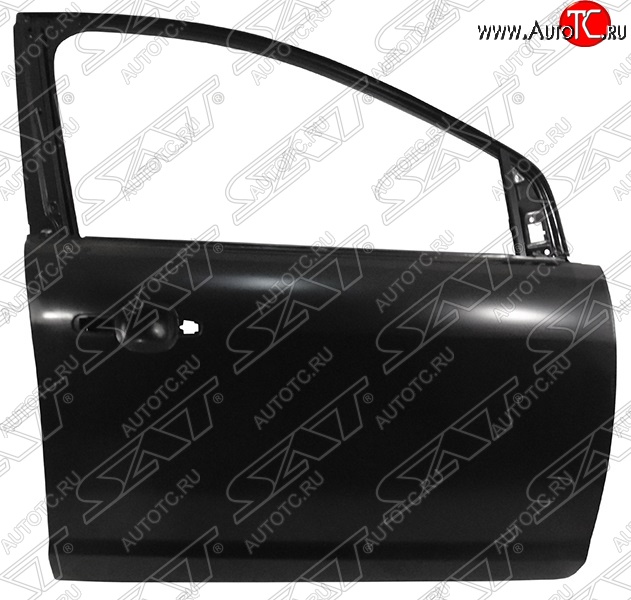 7 299 р. Правая дверь передняя SAT Ford Focus 2 седан рестайлинг (2007-2011) (Неокрашенная)  с доставкой в г. Керчь
