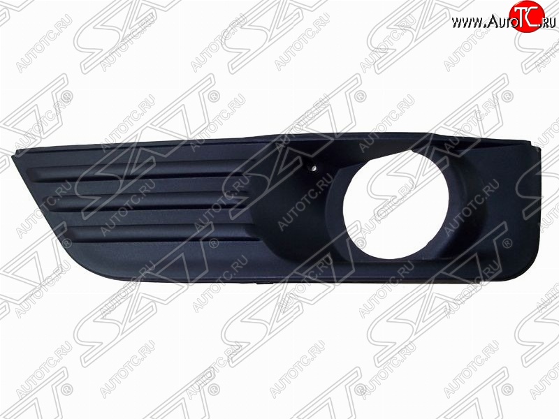 161 р. Левая рамка противотуманной фары SAT  Ford Focus  2 (2004-2008)  седан дорестайлинг, универсал дорестайлинг, хэтчбэк 3 дв. дорестайлинг, хэтчбэк 5 дв. дорестайлинг  с доставкой в г. Керчь