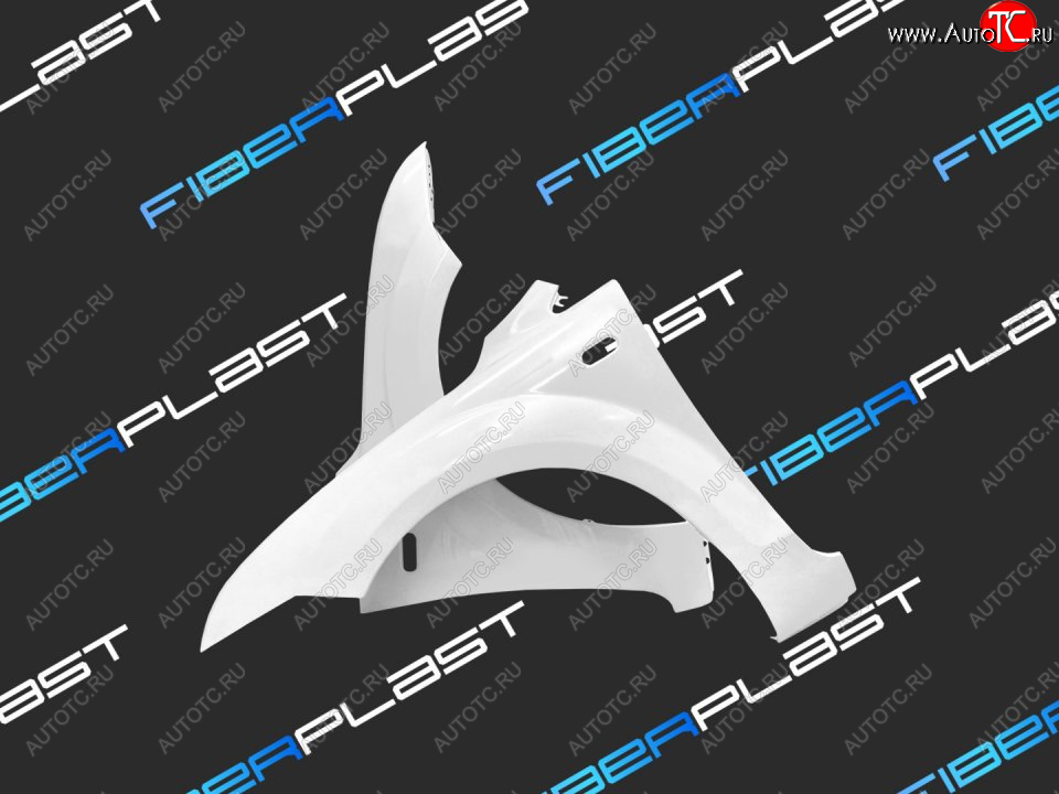 10 989 р. Правое крыло переднее Fiberplast  Ford Focus  2 (2004-2008)  седан дорестайлинг, универсал дорестайлинг, хэтчбэк 3 дв. дорестайлинг, хэтчбэк 5 дв. дорестайлинг  с доставкой в г. Керчь