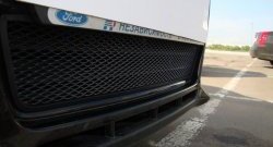 1 749 р. Сетка на бампер Russtal (черная) Ford Focus 3 седан дорестайлинг (2011-2015)  с доставкой в г. Керчь. Увеличить фотографию 3