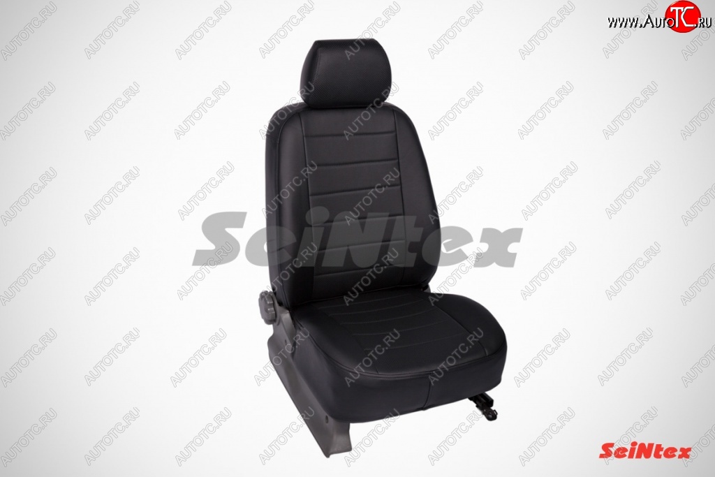 6 999 р. Чехлы для сидений (AmbienteTrend) SeiNtex (экокожа) Ford Focus 3 универсал рестайлинг (2014-2019)  с доставкой в г. Керчь