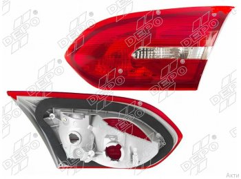 Правый фонарь в крышку багажника DEPO Ford Focus  3 (2014-2019) седан рестайлинг