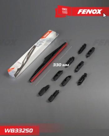 359 р. Щетка стеклоочистителя задняя (каркасная) FENOX Rear Vision Jeep Compass MP дорестайлинг (2016-2022)  с доставкой в г. Керчь. Увеличить фотографию 2
