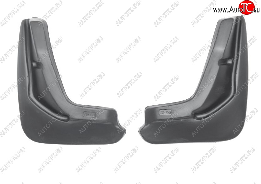 1 099 р. Брызговики задние Norplast Ford Focus 3 хэтчбэк дорестайлинг (2010-2015)  с доставкой в г. Керчь