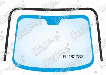 Молдинг лобового стекла FlexLine Ford Fusion  1 (2002-2012) хэтчбэк дорестайлинг,  рестайлинг, хэтчбэк
