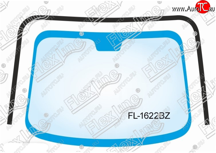 1 599 р. Молдинг лобового стекла FlexLine  Ford Fusion  1 (2002-2012) хэтчбэк дорестайлинг,  рестайлинг, хэтчбэк  с доставкой в г. Керчь