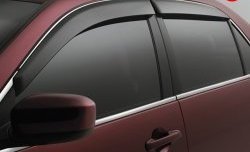 Дефлекторы окон (ветровики) 4 шт. Novline Ford Fusion 1 хэтчбэк дорестайлинг (2002-2005)