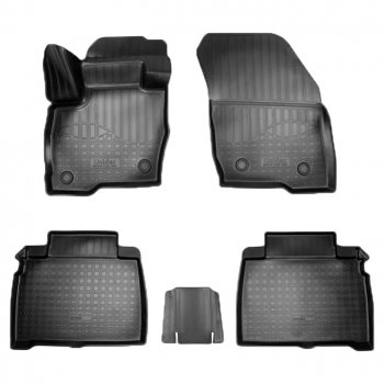 Коврики салонные Noplast (3D) Ford Galaxy CK,CD390 дорестайлинг (2014-2019)