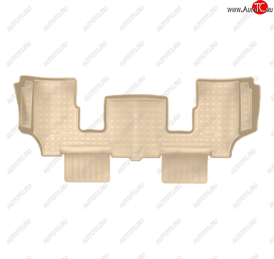 1 339 р. Коврики салона Norplast Unidec (3 ряд)  Ford Galaxy  CK,CD390 (2014-2019) дорестайлинг (Цвет: бежевый)  с доставкой в г. Керчь