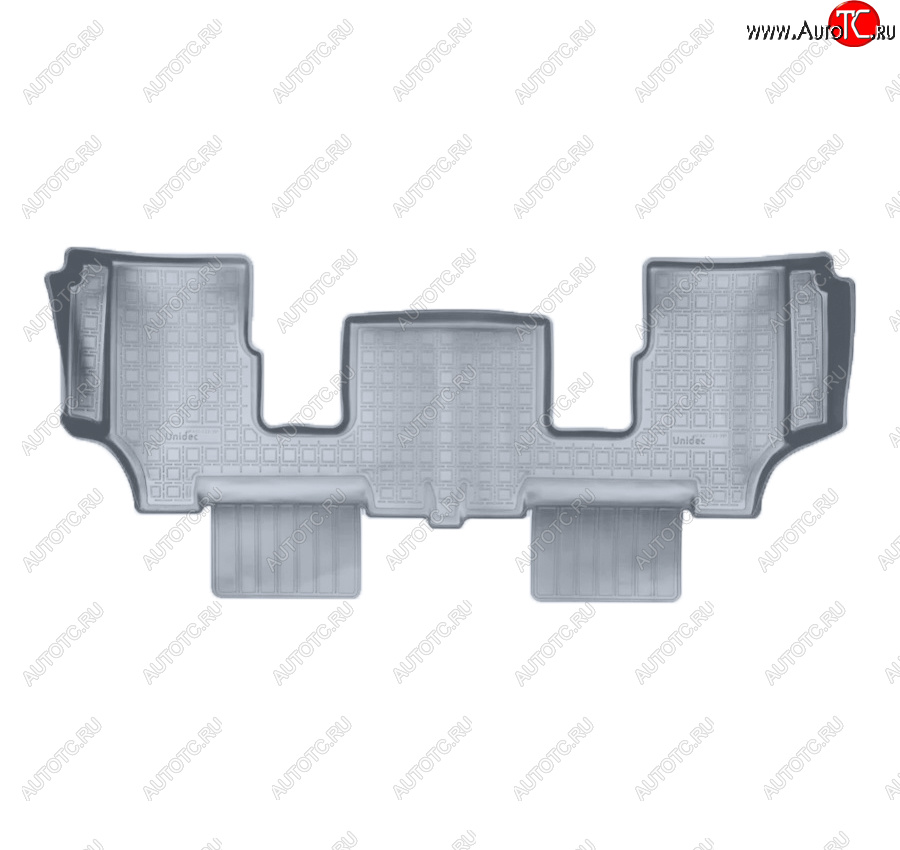 1 339 р. Коврики салона Norplast Unidec (3 ряд)  Ford Galaxy  CK,CD390 (2014-2019) дорестайлинг (Цвет: серый)  с доставкой в г. Керчь