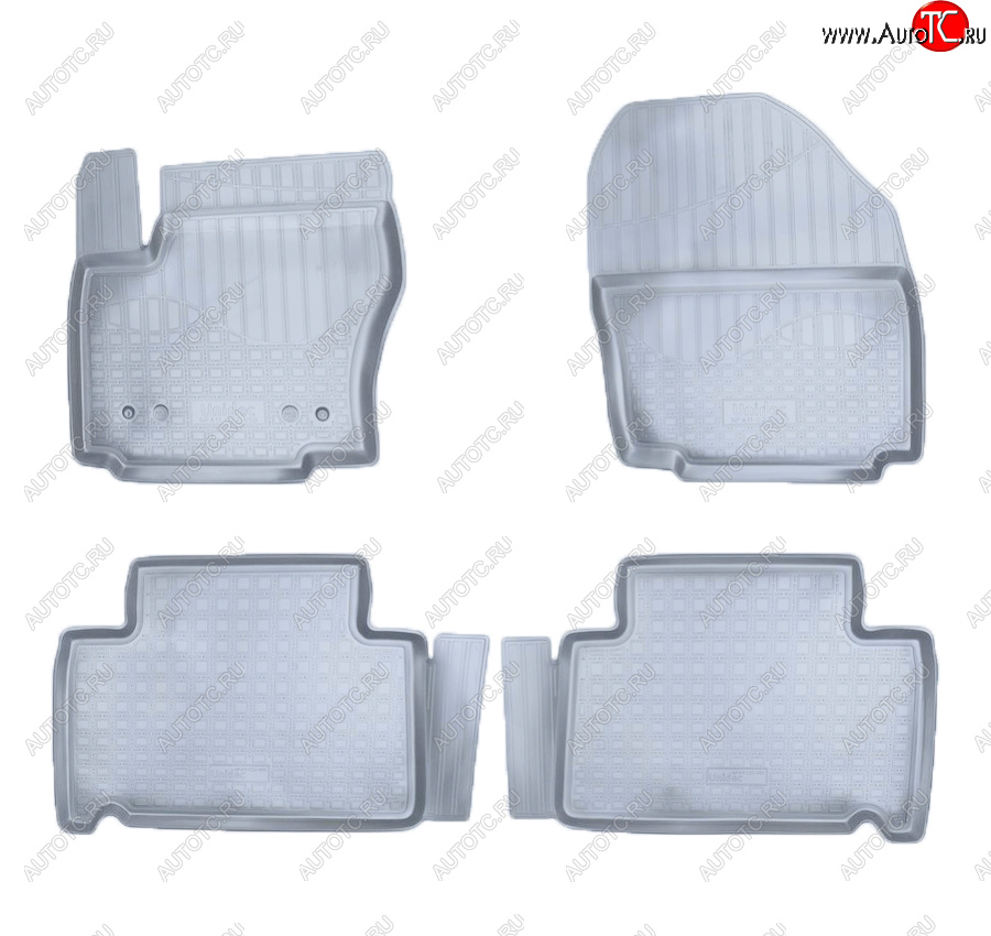 2 899 р. Коврики салона Norplast Unidec  Ford Galaxy  2 - S-Max  1 (Цвет: серый)  с доставкой в г. Керчь