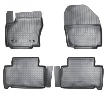 Комплект салонных ковриков Norplast Unidec Ford Galaxy  2 - S-Max  1 (Цвет: черный)