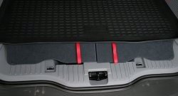 1 749 р. Коврик в багажник Element (полиуретан) (длинная база) Ford Galaxy 2 рестайлинг (2010-2015)  с доставкой в г. Керчь. Увеличить фотографию 4