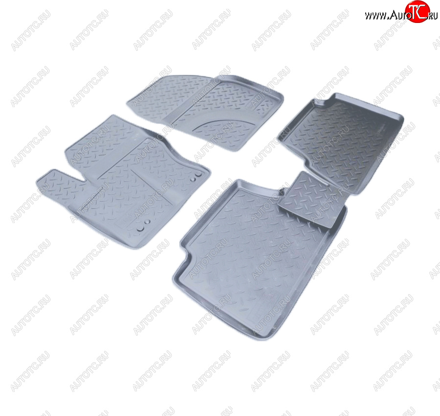 2 899 р. Коврики салона Norplast Unidec  Ford Grand C-Max  C344 (2010-2015) (Цвет: серый)  с доставкой в г. Керчь