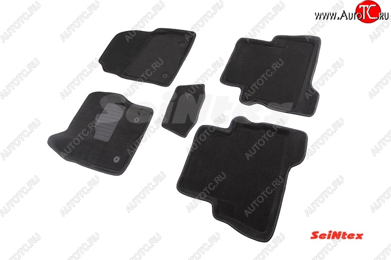 5 249 р. Комплект 3D ковриков в салон Seintex  Ford Kuga  2 (2016-2019) рестайлинг  с доставкой в г. Керчь